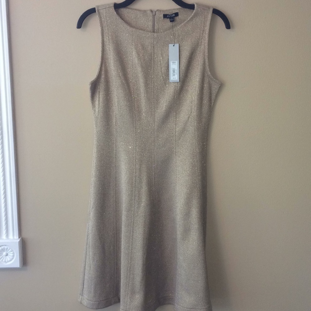 Apt. 9 Gold shimmery dress
